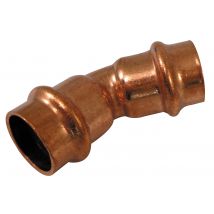 Raccord Coude 45° Femelle Cuivre À Sertir Diam.16 Mm