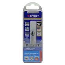 Fraise À Noyer Hss Cobalt 5% À 90° Diam.10,4 X L.50 Mm - Tivoly - Bricoman