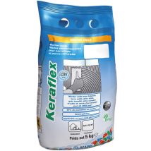 Colle Carrelage En Poudre Gris C2et Pour Sol Et Mur Intérieur & Extérieur 5 Kg - Keraflex Mapei