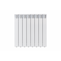 Radiateur Aluminium Extrathermserir Blanc H657/100 - 8 Elements - Nova Florida