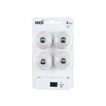 Lot 4 Boutons Porcelaine Craquelé D40mm - Bricoman