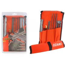 Kit D'Affûtage Complet 8 Pièces + Sacoche - Ozaki - Bricoman