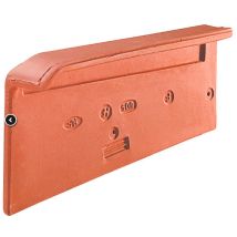 Rive Individuelle Gauche À Recouvrement Rouge - Edilians