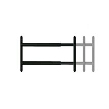 Grille De Défense Extensible 2 Barreaux 90-170 Cm - Afbat