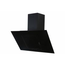 Hotte Inclinée En Verre Noir 90 Cm - Hm4790no Frionor