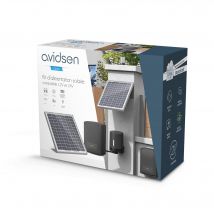 Kit Solaire Universel Pour Motorisation De Portail 12v Et 24v - Avidsen
