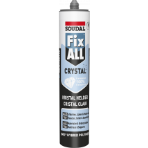Mastic Colle 290 Ml Fix All Crystal Transparent - Soudal
