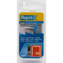 Boite De 1080 Agrafes N°53 L.12 Mm Galva - Rapid - Bricoman