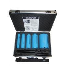 Coffret De 5 Couronnes Diamantés Diam.35 À 105 Mm Béton / Béton Armé - Norton
