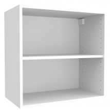 Caisson Haut De Cuisine L.60 X H.57,60 X P.33 Cm Blanc