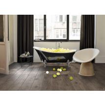 Revêtement De Sol Vinyle Chêne Vintage Gris, Colis De 2,118 M²