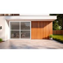 Moustiquaire Baie Vitree Coulissante Alu Blc L240xh230