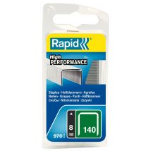 Boite De 970 Agrafes N°140 L.8 Mm Galva - Rapid - Bricoman