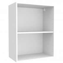 Caisson Haut De Cuisine L.60 X H.76,80 X P.33 Cm Blanc