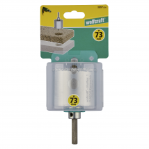 Scie Cloche Pour Parpaing Et Materiaux Tendres Diam.73 Mm - Wolfcraft - Bricoman
