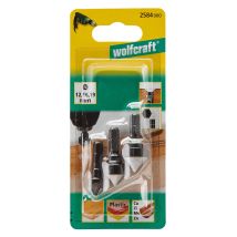 3 Fraisoir Ws 1 Tranchant 6 Pans - Wolfcraft - Tecnomat