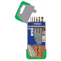 Coffret De 6 Mèches À Bois Diam.2 À 8 Mm - Tivoly - Tecnomat