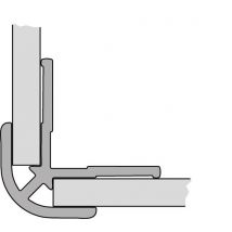 Profilé D'Angle Extérieur Pour Revêtement Mural Easystyle Blanc - Hüppe