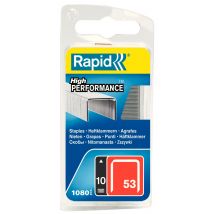 Boite De 1080 Agrafes N°53 L.10 Mm Galva - Rapid - Bricoman
