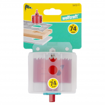 Scie Cloche Pour Bois, Platre Et Métal Diam.74 Mm - Wolfcraft - Bricoman
