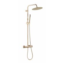 Colonne De Douche Thermostatique - Or Brossé - Luisa