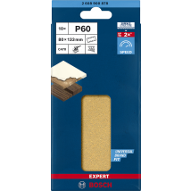 Papier Abrasif Pour Ponceuse Vibrante 80x133 Mm Lot De 10 - Bosch - C470 - Bricoman