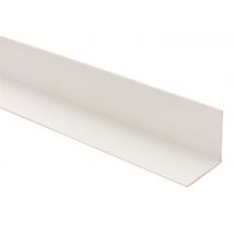 Cornière D'Angle Pvc 20x20 Mm X L.2,6 M Blanc