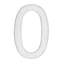 Chiffre 0 En Inox Adhésif H.76 Mm - Thirard - Bricoman