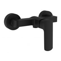 Mitigeur Mécanique Douche Noir Mat Edge