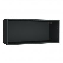 Caisson Haut De Cuisine L.90 X H.38,40 X P.33 Cm Gris