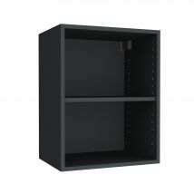 Caisson Haut De Cuisine L.45 X H.57,60 X P.33 Cm Gris