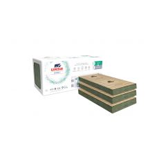 Lot De 10 Panneaux Laine De Verre Kraft Th38 R=2 L.135 X L.60 Cm Ep.75 Mm Pour Murs - Serenity - Ursa
