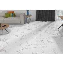 Carrelage Sol Intérieur Effet Marbre L.60x L.120cm - Casablanca