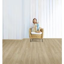 Sol Stratifié Chêne Naturel Homia Epura Ac4 Ep.7 Mm L.128,80 X L.19 Cm - Berry Alloc