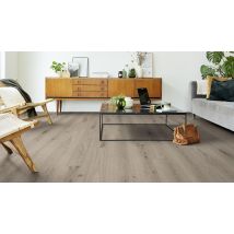 Lame Pvc Clipsable Bois Naturel, Résistant À L’eau, Ep.5 Mm Passage Intensif, Delicate Oak Clay - Tarkett Sol