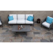 Carrelage Sol Extérieur Effet Pierre L.30 X L.60 Cm - Pierre De Bali