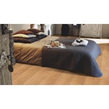 Lame Pvc Clipsable Bois Naturel, Résistant À L’eau, Ep.5 Mm Passage Intensif, Rustic Oak Warm Nature - Tarkett Sol