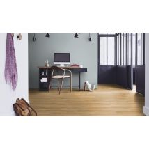 Lame Pvc Clipsable Bois Naturel, Résistant À L’eau, Ep.5 Mm Passage Intensif, English Oak Classic - Tarkett Sol