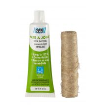 Kit D'Étanchéité Comprenant : Pâte À Joint 50 Ml + Filasse 20 G - Geb - Bricoman