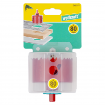 Scie Cloche Multi-matéiraux Diam.80 Mm - Wolfcraft