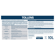 Peinture Façade Acrylique Universelle D2 D3 Mat Velouté Blanc 10 L - Tollen Xl