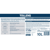 Peinture Intérieure Murs Et Plafonds Acrylique Airless Mat Blanc 10 L - Tollens