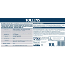 Peinture Intérieure Murs Et Plafonds Acrylique Satin Blanc 10 L - Tollens