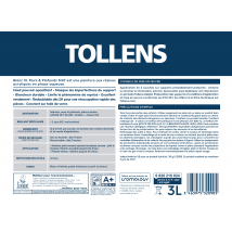 Peinture Intérieure Murs Et Plafonds Acrylique Mat 3 L Blanc - Tollens