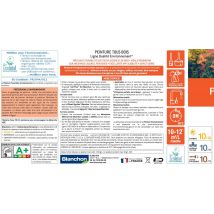 Peinture De Rénovation Multi-support Cuisine & Bain Bleu Canard 0,5 L - Blanchon