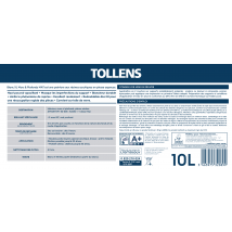 Peinture Intérieure Murs Et Plafonds Acrylique Mat Blanc 10 L - Tollens