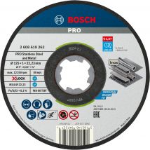 Disque À Tronçonner Pour Acier Inox Diam.125 Mm - Bosch - Bricoman