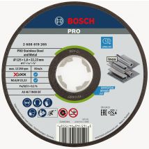 Disque À Tronçonner Pour Métal Inox Diam.125 Mm - Bosch - Bricoman