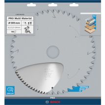 Lame De Scie Circulaire Multimatériaux 305 X 30 X 3,2 Mm - 2608640453 Bosch - Bricoman