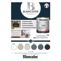 Peinture Fer Brillante Beige 0,5 L - Blancolor